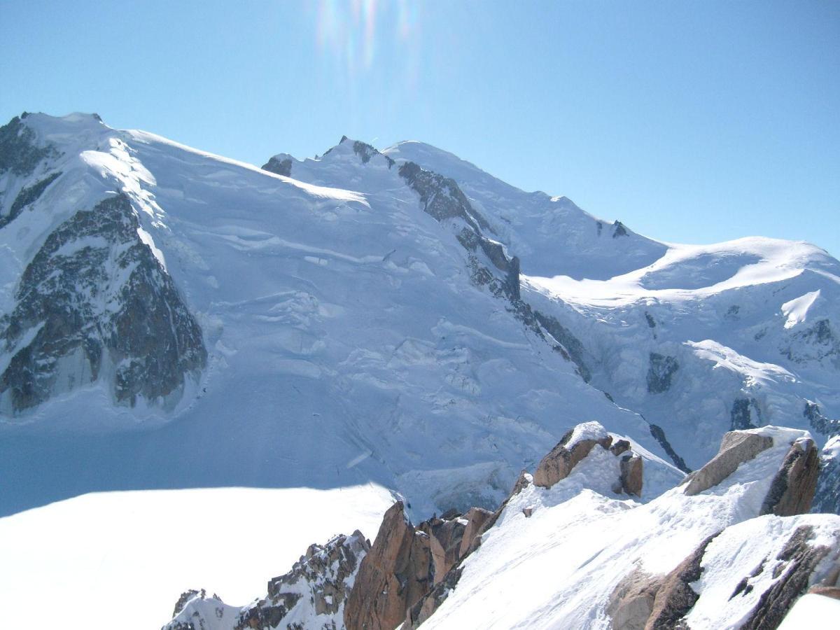 Appartement T2 Chamonix Centre Balcon Vue Mont Blanc Екстериор снимка
